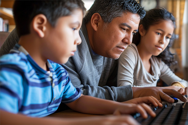 Board Certified Behavior Analyst working one-on-one with a child